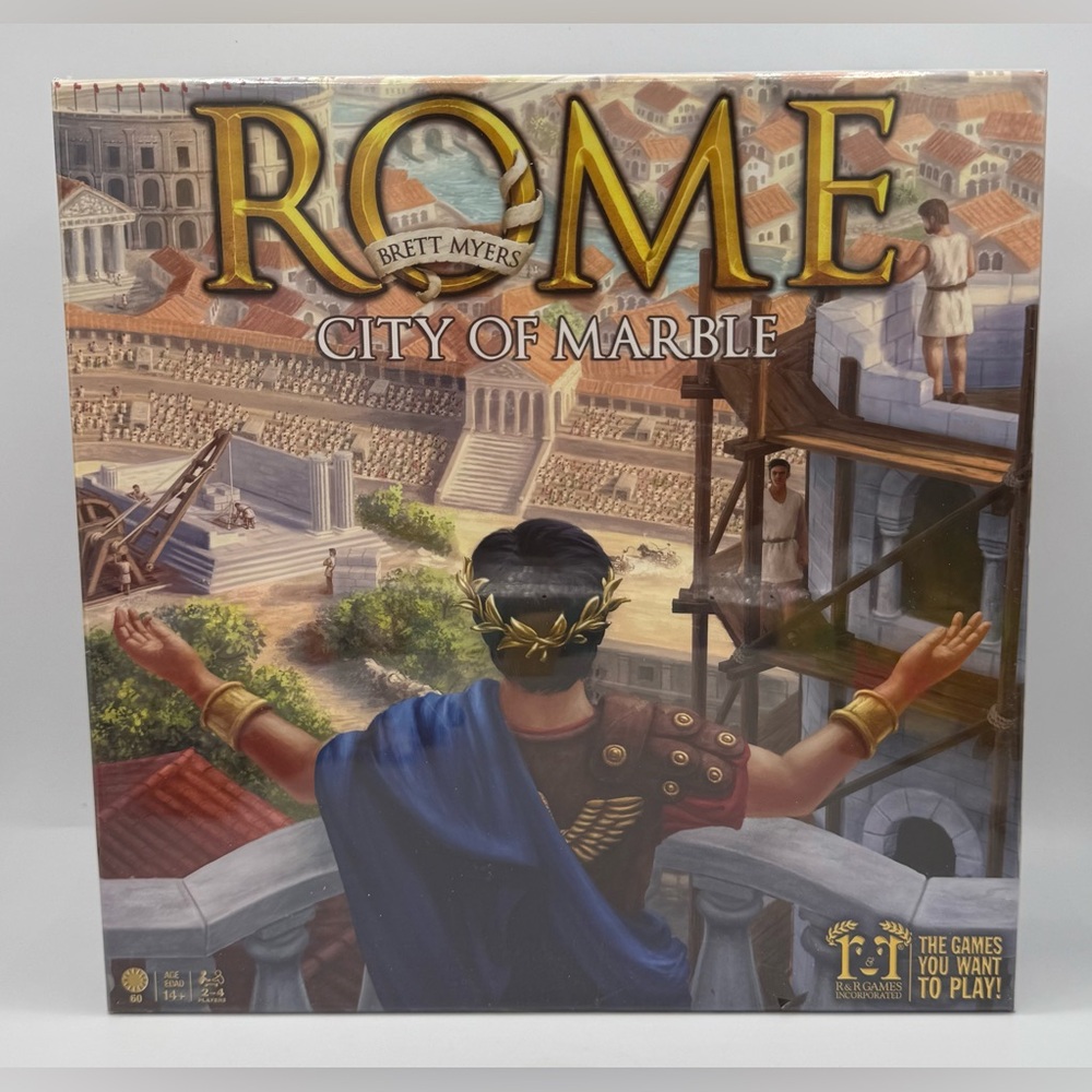 "Rome: City of Marble" Board Game by R&R Games Ages 14+ 2-4 players New Sealed‎